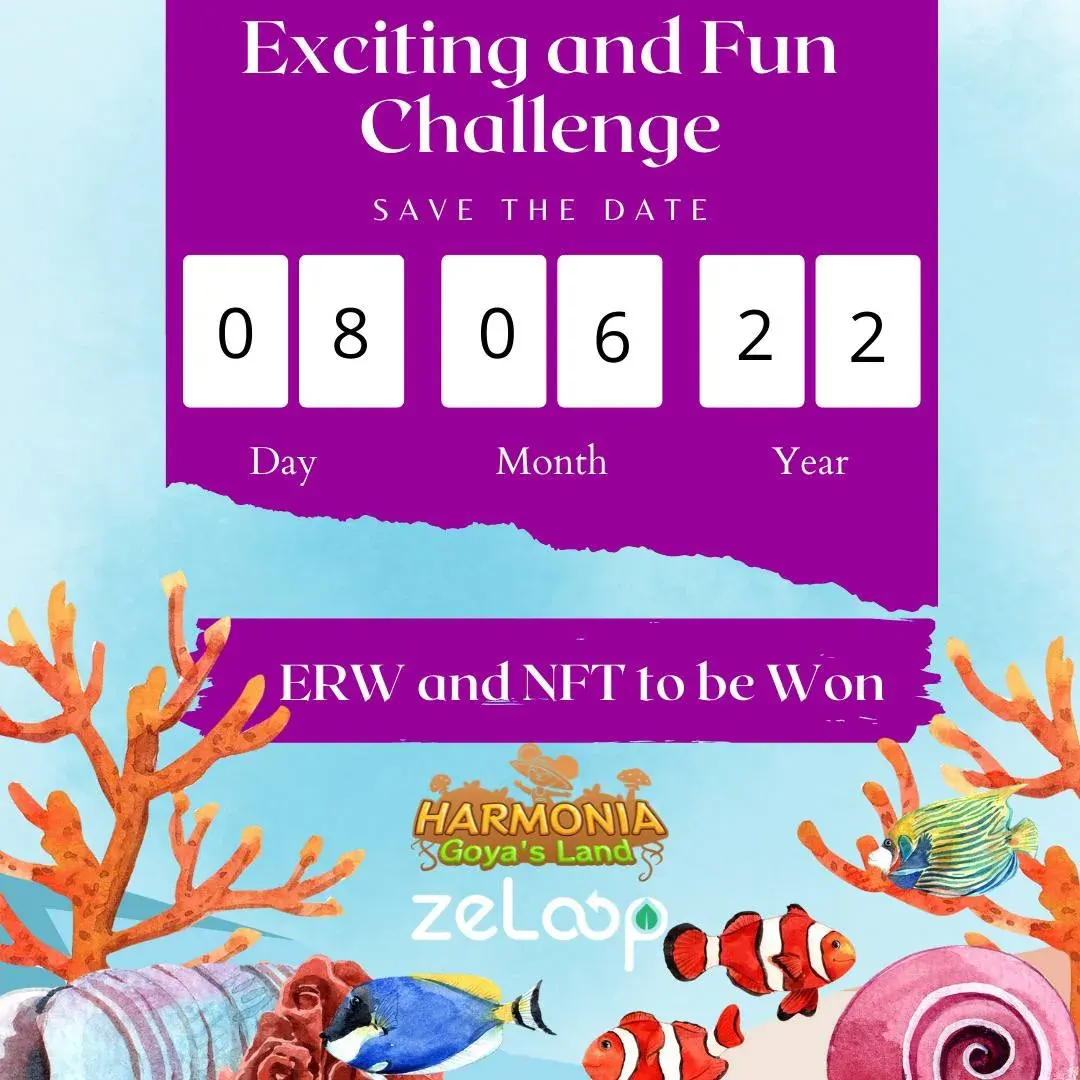 Promotional graphic with the text "Exciting and Fun Challenge" and "Save the Date" for an employee recycling activity Promotional graphic with the text "Exciting and Fun Challenge" and "Save the Date" for an employee recycling activity