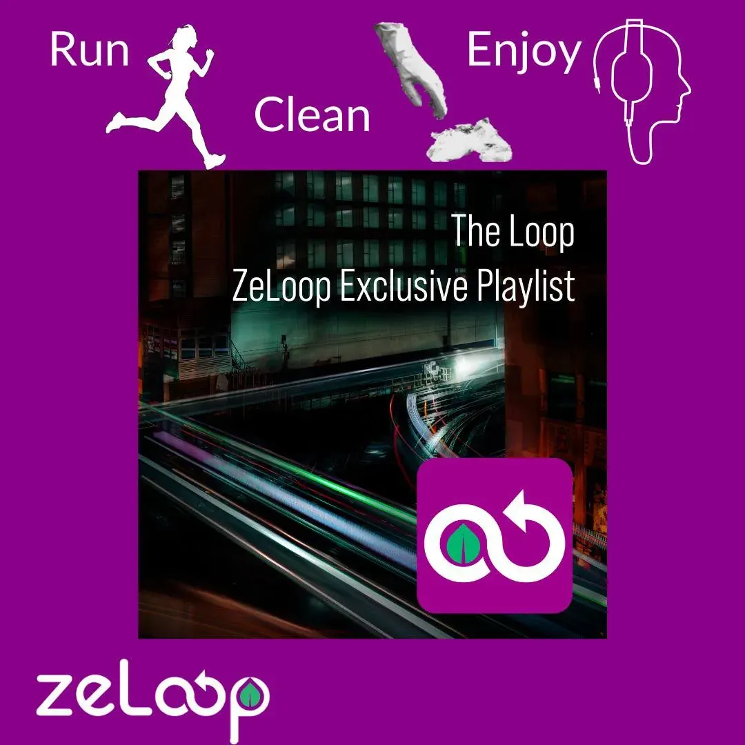 Promotional graphic for The Loop ZeLoop Exclusive Playlist with Run Clean and Enjoy text Promotional graphic for The Loop ZeLoop Exclusive Playlist with Run Clean and Enjoy text